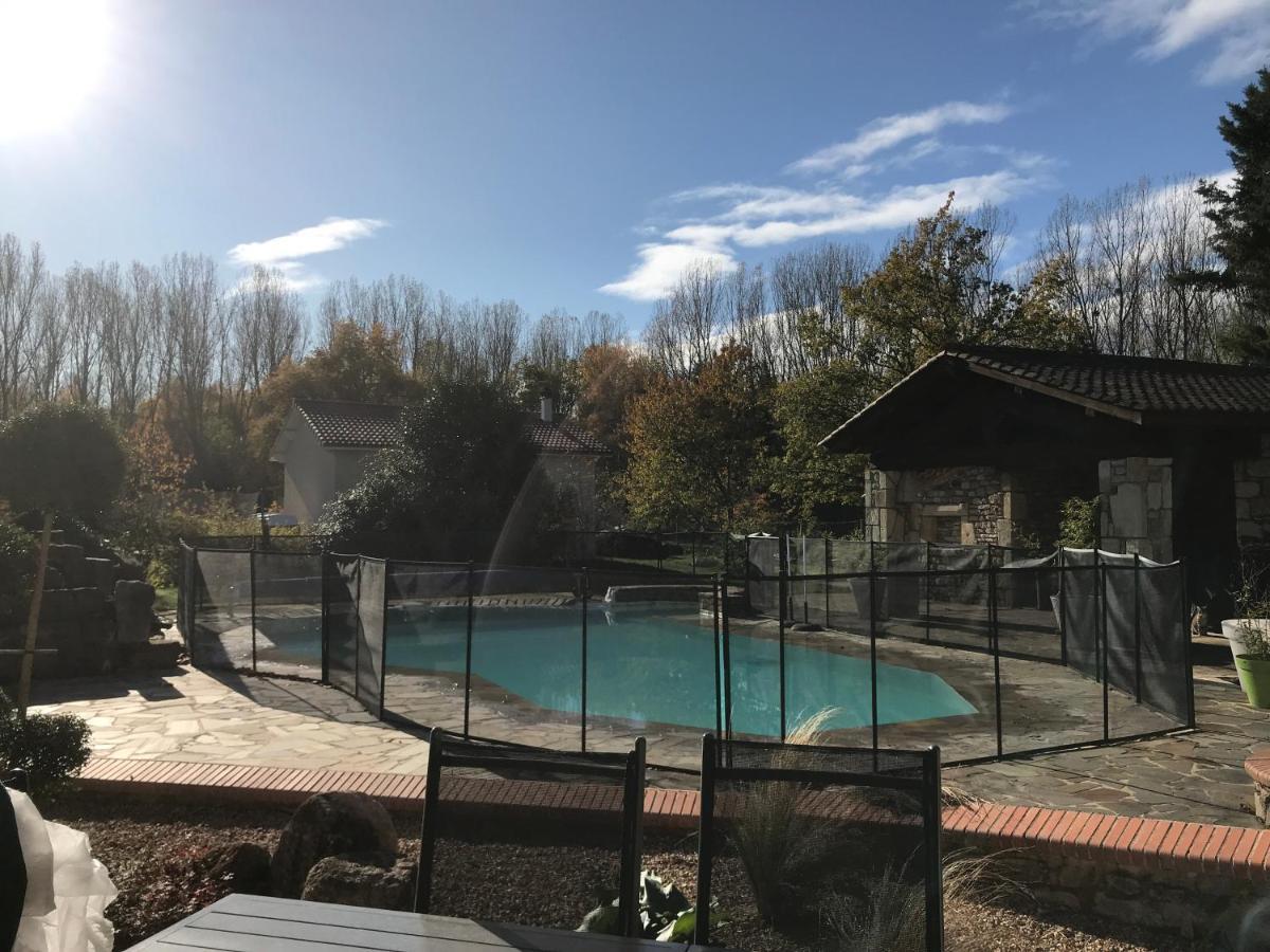 Les Genets Hotel Orleat Exterior foto