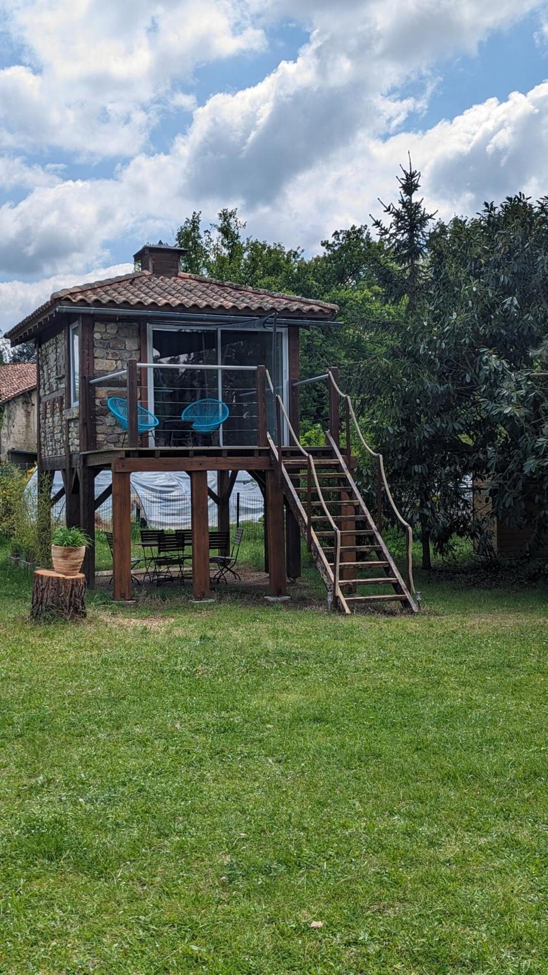 Les Genets Hotel Orleat Exterior foto