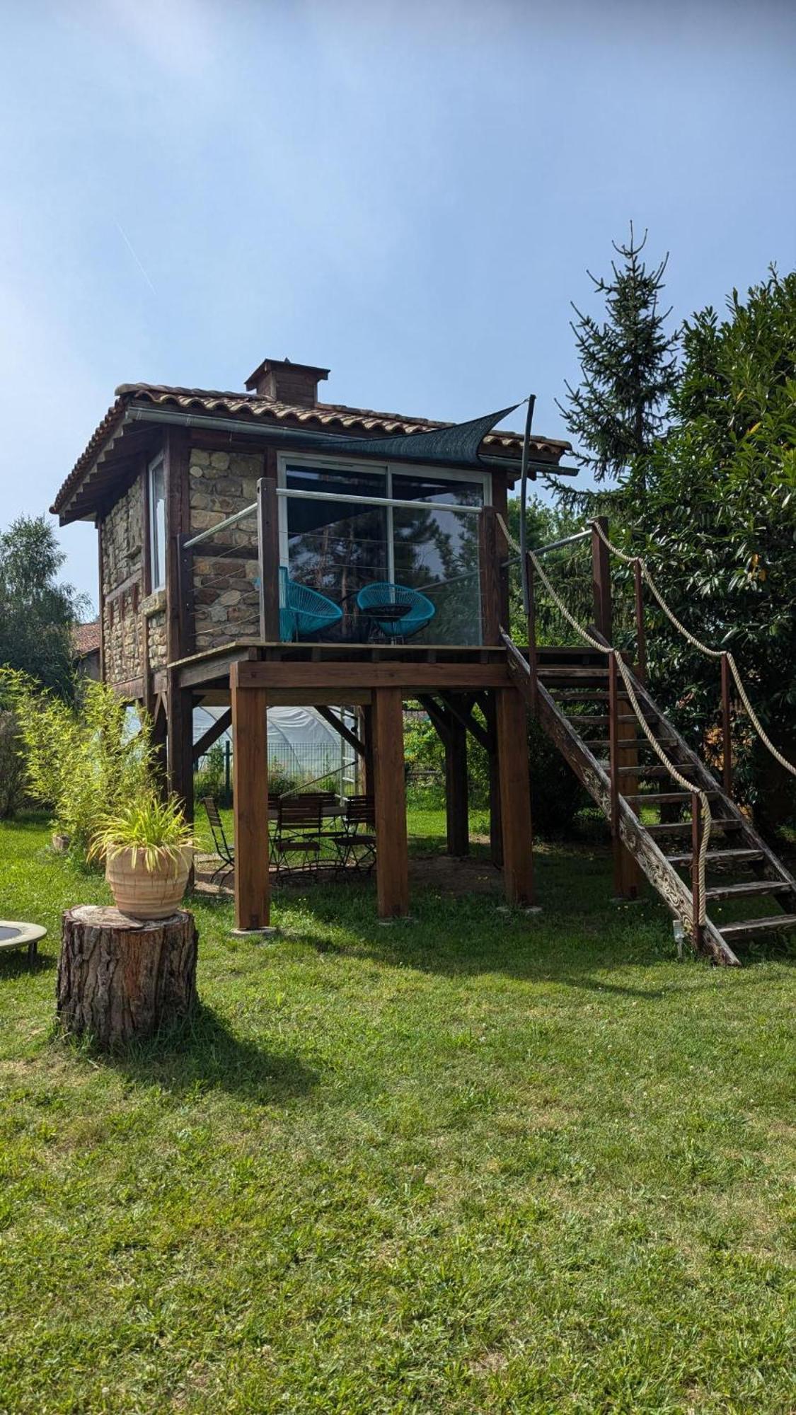 Les Genets Hotel Orleat Exterior foto
