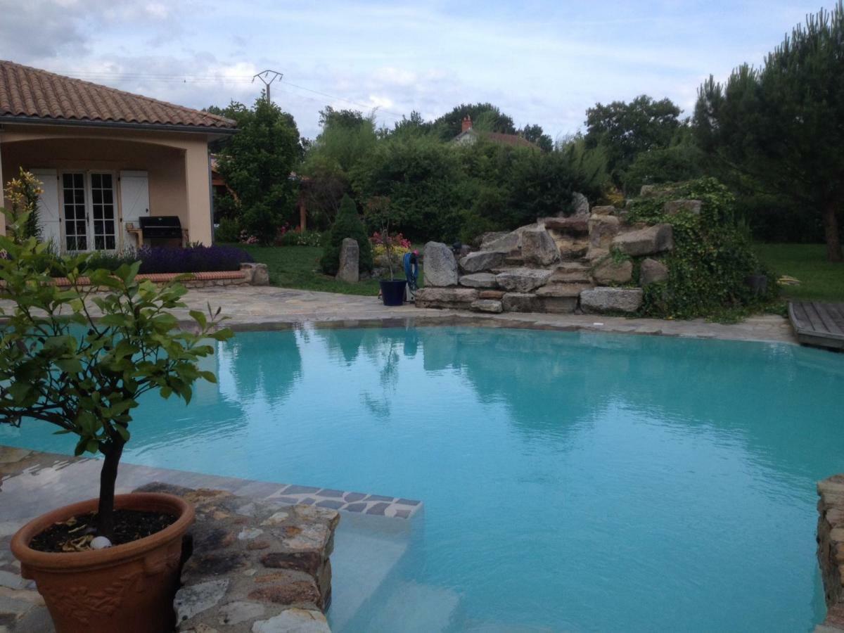 Les Genets Hotel Orleat Exterior foto