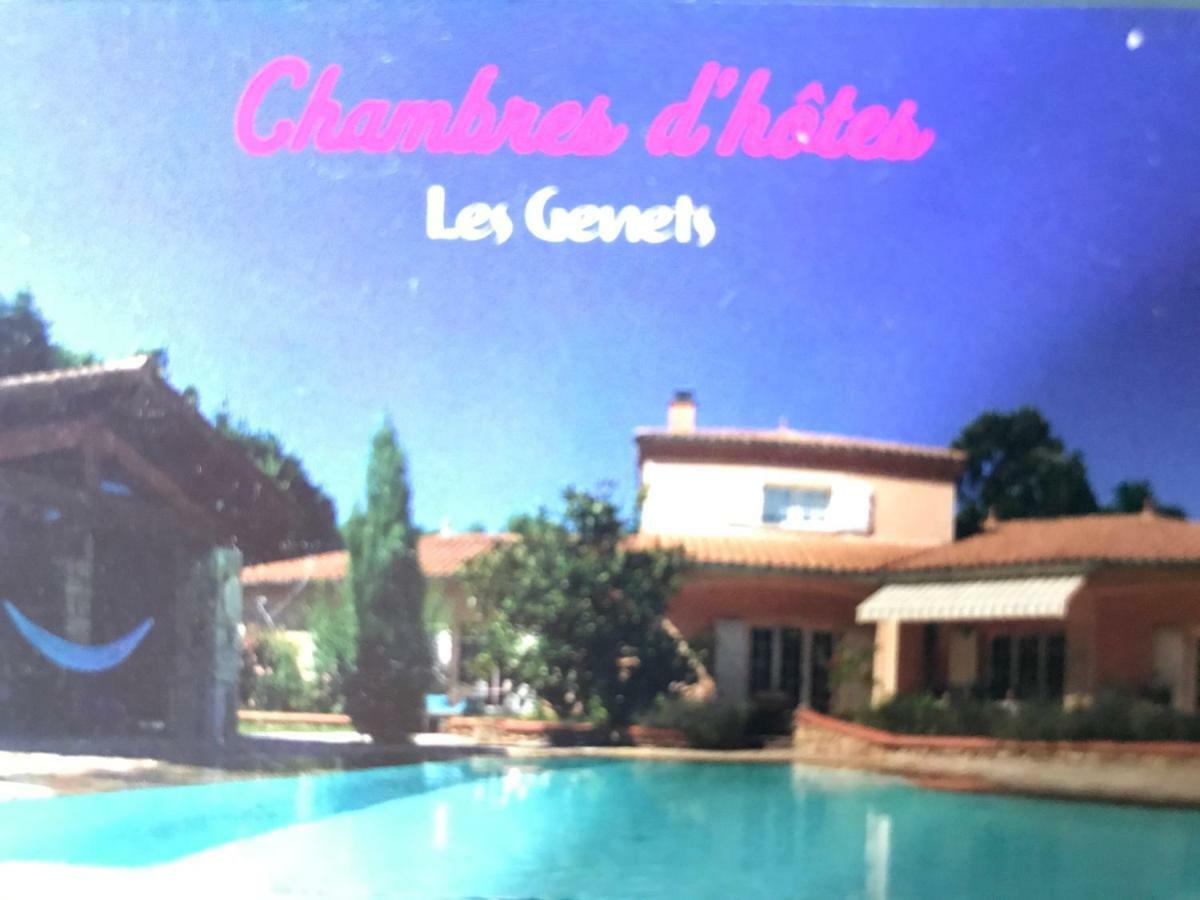 Les Genets Hotel Orleat Exterior foto